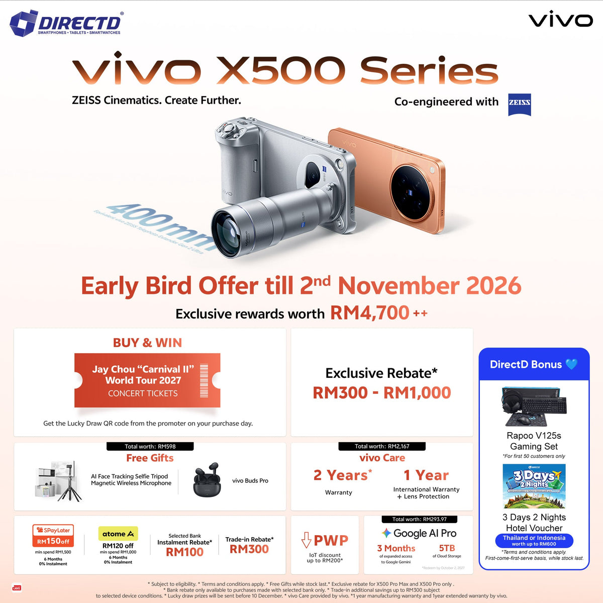 vivo X500 Series