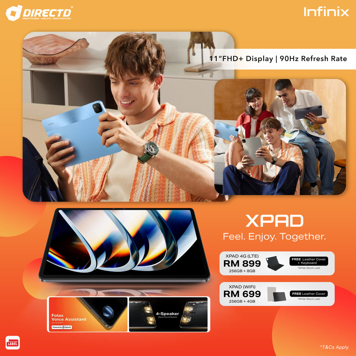 Infinix XPad [4GB / 8GB RAM | 256GB ROM]