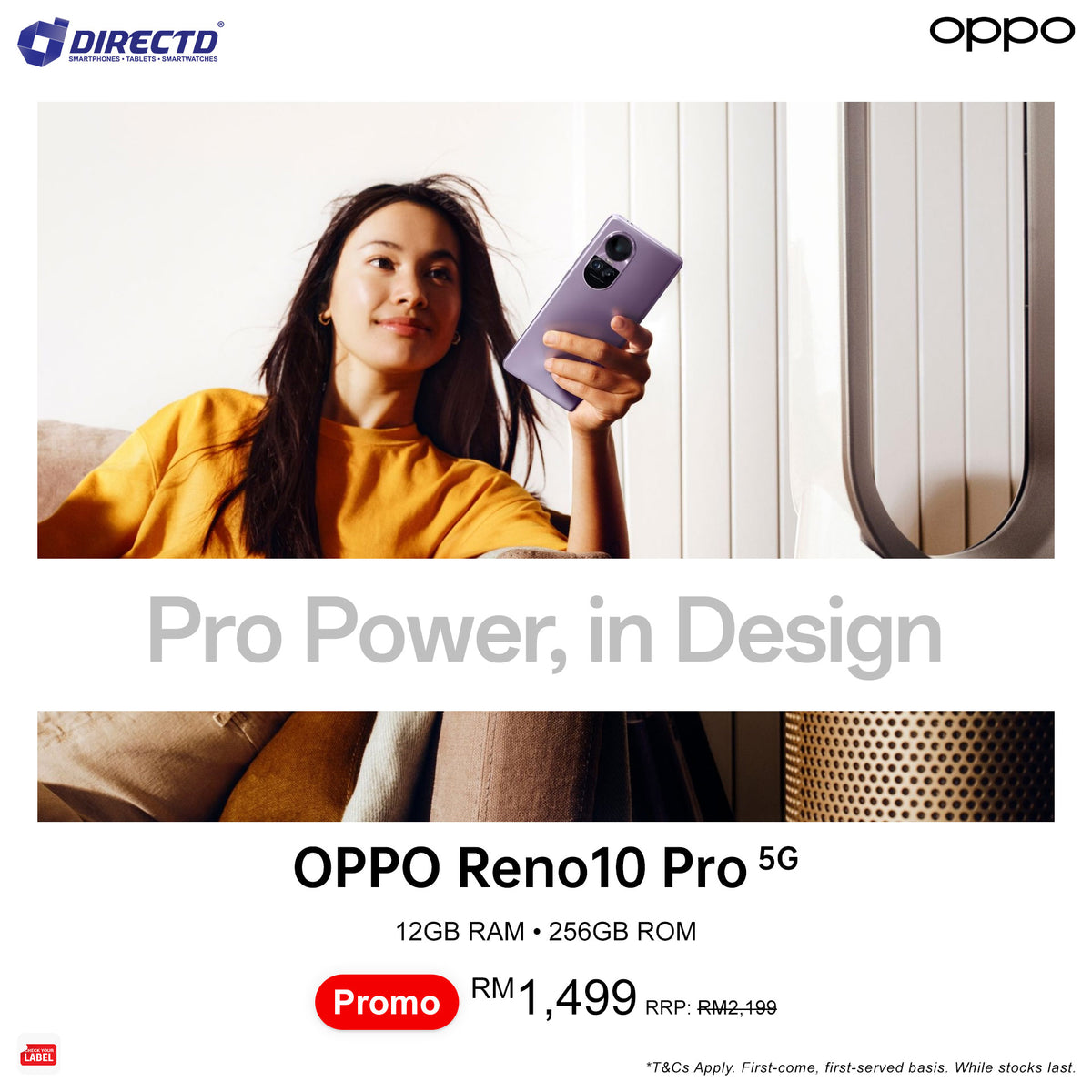 OPPO Reno10 Pro 5G [12GB RAM | 256GB ROM]