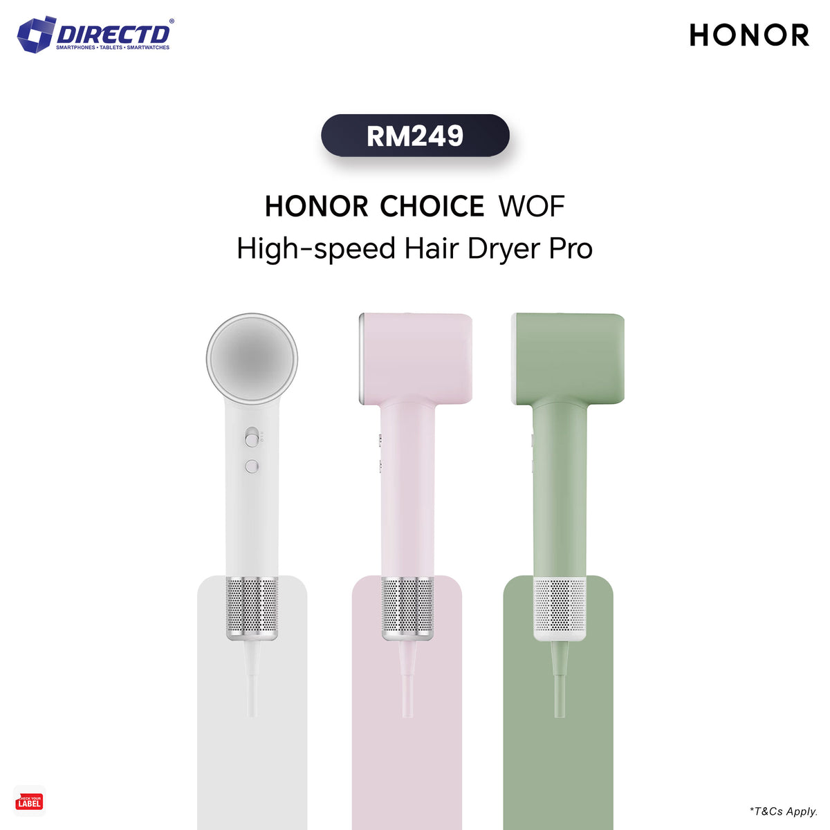 HONOR WOF High-speed Hair Dryer Pro