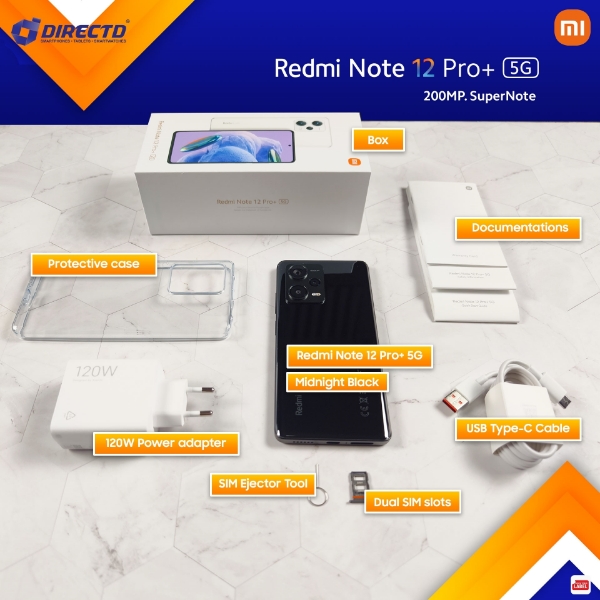 Picture of Redmi Note 12 Pro+ 5G [8GB RAM | 256GB ROM]