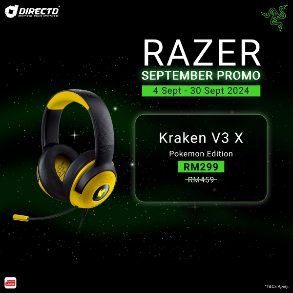 Picture of Razer Kraken V3 X Pokemon Edition
