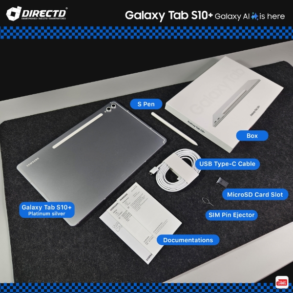 Picture of  Samsung Galaxy Tab S10+ WiFi [12.4" | 12GB RAM/256GB ROM]