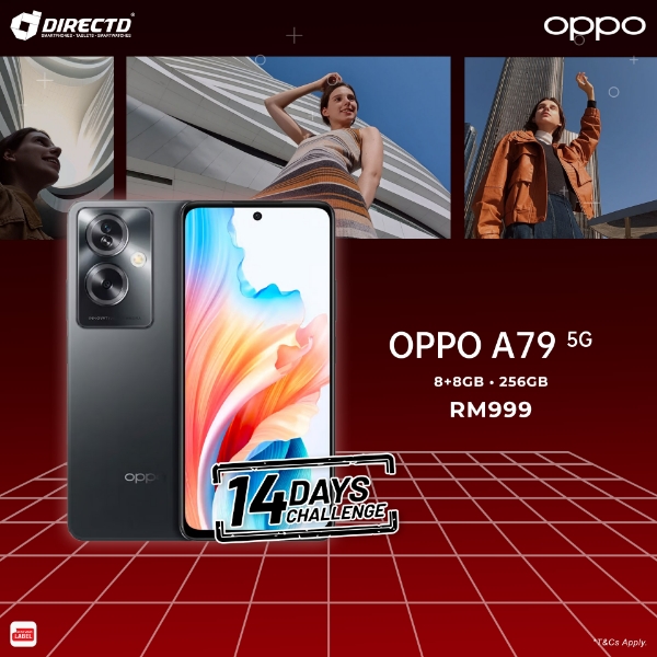 Picture of [NEW PRICE] OPPO A79 5G [8GB+8GB RAM | 256GB ROM]