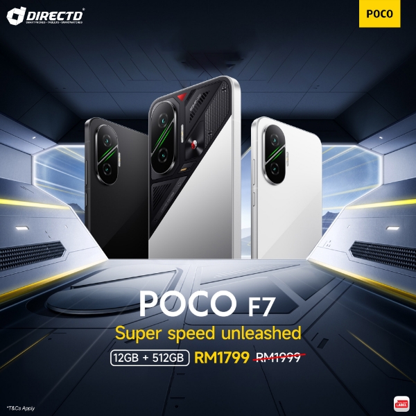 Picture of POCO F7 [12GB RAM | 512GB ROM] Ready Stock