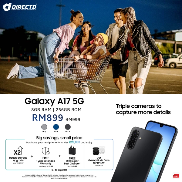 Picture of 🆕 Galaxy A17 5G [8GB RAM | 256GB ROM]