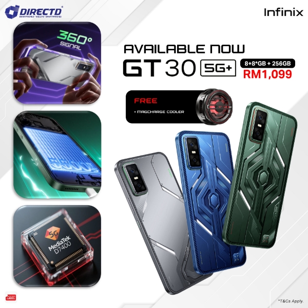 Picture of 🆕 Infinix GT 30 5G [8GB RAM | 256GB ROM]