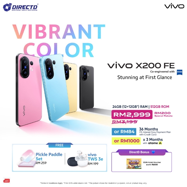 Picture of 🆕 vivo X200 FE [12GB RAM | 512GB ROM] Ready Stock & Get Exclusive Gifts