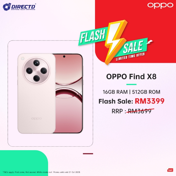Picture of OPPO Find X8 [16GB RAM | 512GB ROM] Ready Stock
