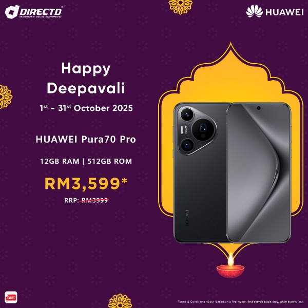 Picture of [NEW PRICE] HUAWEI Pura 70 Pro [12GB RAM | 512GB ROM]
