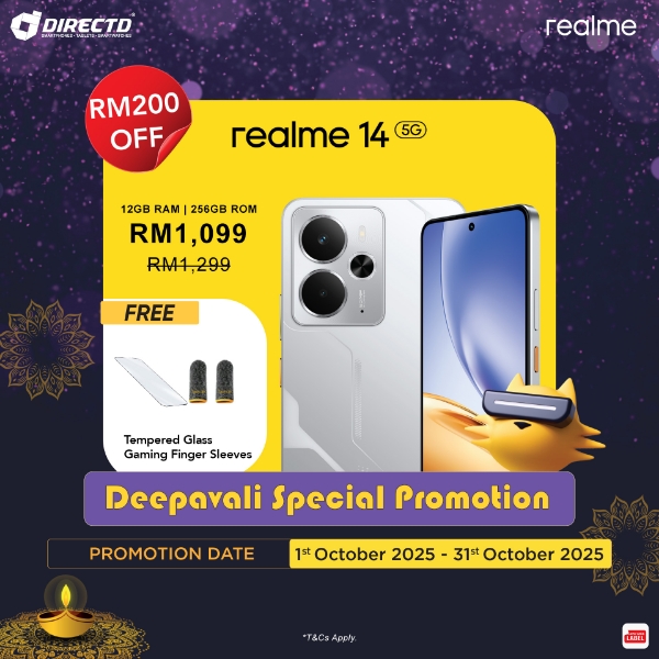 Picture of  realme 14 5G [12GB RAM | 256GB ROM] Ready Stock