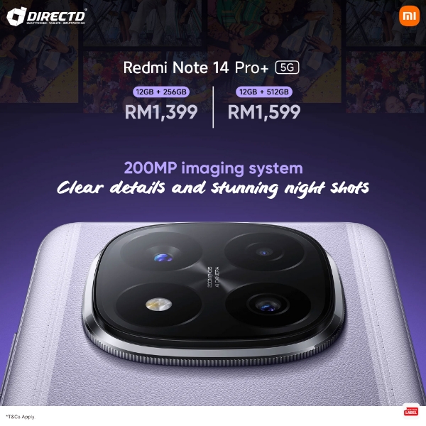 Picture of Redmi Note 14 Pro+ 5G [12GB RAM | 256GB/512GB ROM]