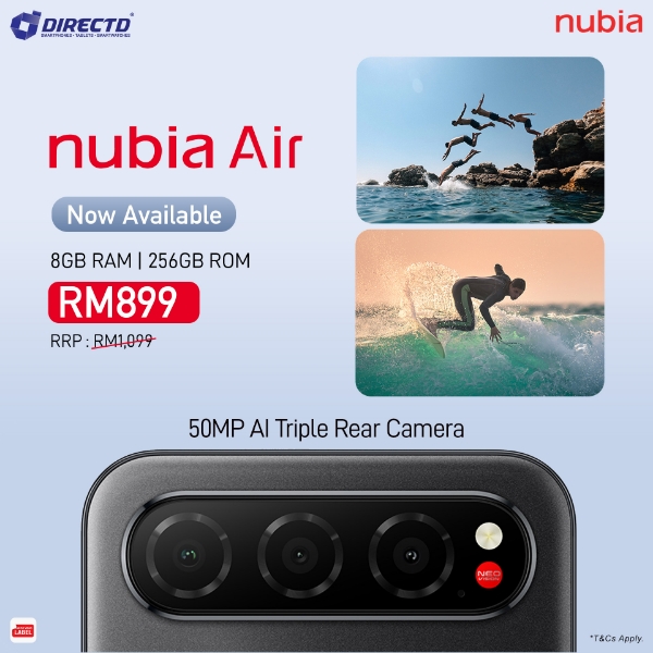 Picture of nubia Air [8GB+12GB RAM | 256GB ROM]