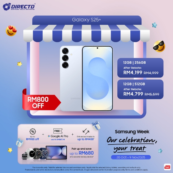 Picture of SAMSUNG Galaxy S25+ [256GB | 512GB]  