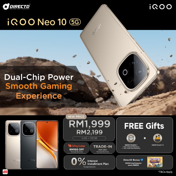Picture of iQOO Neo 10 5G [16GB+16GB RAM | 512GB ROM]