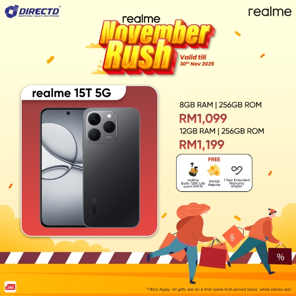 Picture of 🆕 realme 15T [8GB/12GB RAM | 256GB ROM]