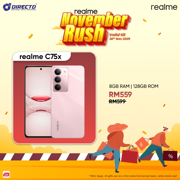 Picture of realme C75x [8GB RAM | 128GB ROM]