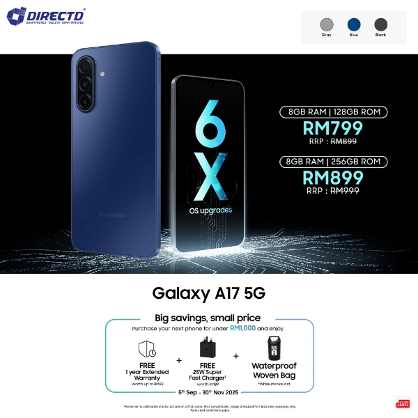 Picture of 🆕 Galaxy A17 5G [8GB RAM | 128GB/256GB ROM]