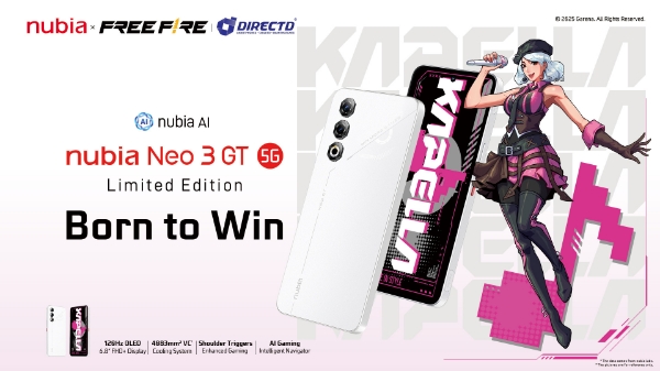 Picture of Nubia Neo 3 GT Master Edition [12GB+12GB RAM | 256GB ROM] Pre-Order Now