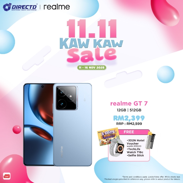 Picture of realme GT 7 [12GB+12GB RAM | 512GB ROM] FREEBIES