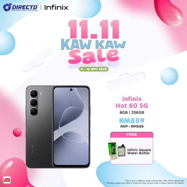 Picture of 🆕 Infinix Hot 60 5G [8GB+8GB RAM | 256GB ROM]