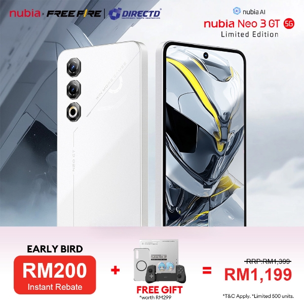 Picture of Nubia Neo 3 GT Master Edition [12GB+12GB RAM | 256GB ROM]