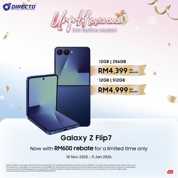 Picture of 🆕 Samsung Galaxy Z Flip7 [256GB | 512GB] RM600 REBATE