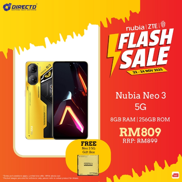 Picture of nubia Neo 3 5G [8GB+12GB RAM | 256GB ROM] Ready Stock