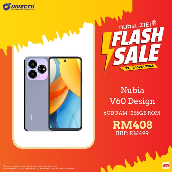 Picture of nubia V60 Design [6GB + 10GB Extended RAM | 256GB ROM]