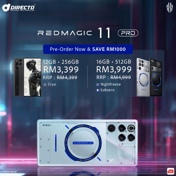 Picture of 🆕 REDMAGIC 11 Pro [12+256GB / 16+512GB] Pre-Order