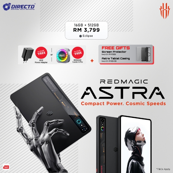 Picture of REDMAGIC Astra Gaming Tablet [12GB + 256GB | 16GB + 512GB]