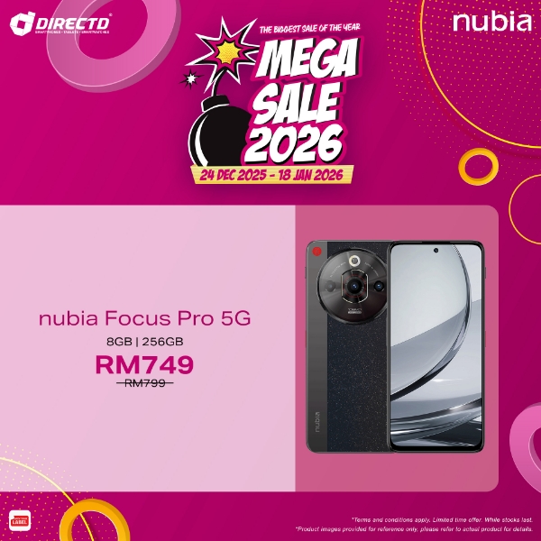 Picture of nubia Focus Pro [8GB RAM | 256GB ROM]