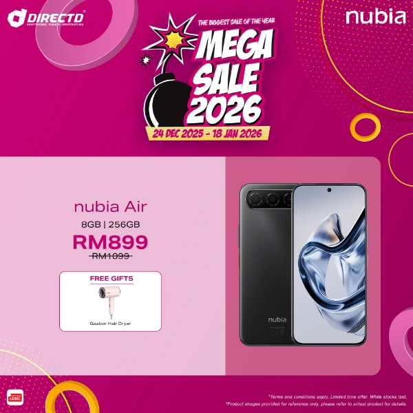 Picture of nubia Air [8GB+12GB RAM | 256GB ROM]