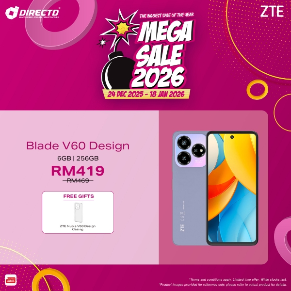 Picture of nubia V60 Design [6GB + 10GB Extended RAM | 256GB ROM]