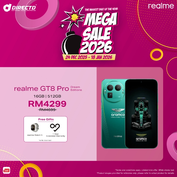 Picture of 🆕 realme GT 8 Pro Dream Edition [16GB RAM | 512GB ROM] Enjoy Exclusive Deals