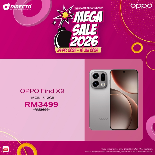 Picture of 🆕 OPPO Find X9 [16GB RAM | 512GB ROM] FREE GIFTS