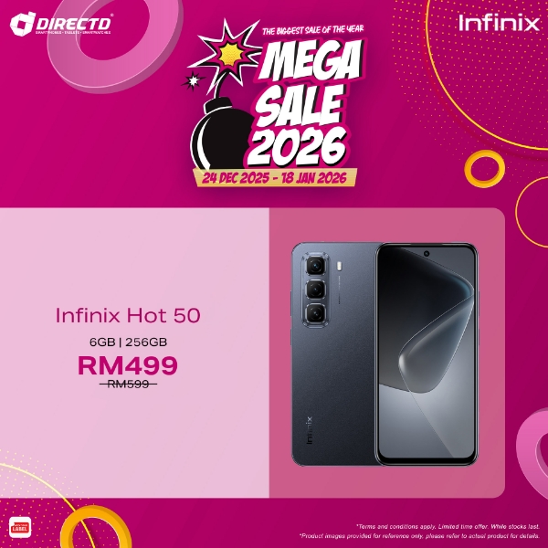 Picture of Infinix Hot 50 [4G | 6GB+6GB RAM | 256GB ROM]