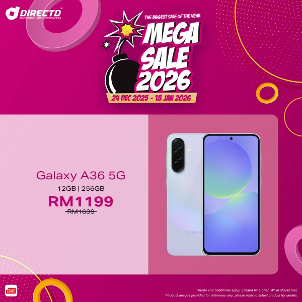 Picture of Galaxy A36 5G [12GB | 256GB] Up to 24 months 0% Ezy Payment by Credit Card