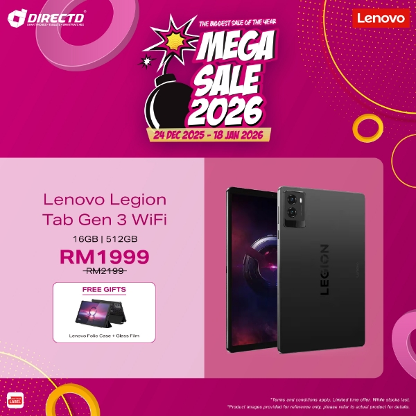 Picture of Lenovo Legion Tab Gen 3 [16GB RAM | 512GB ROM]