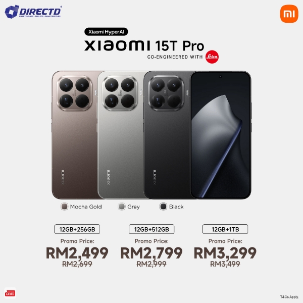 Picture of Xiaomi 15T Pro [256GB | 512GB | 1TB] 