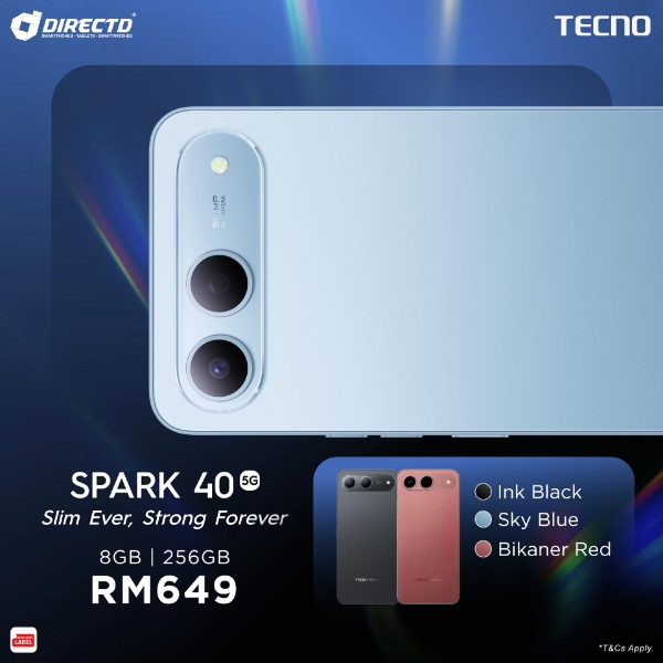 Picture of TECNO Spark 40 5G [8GB RAM | 256GB ROM]
