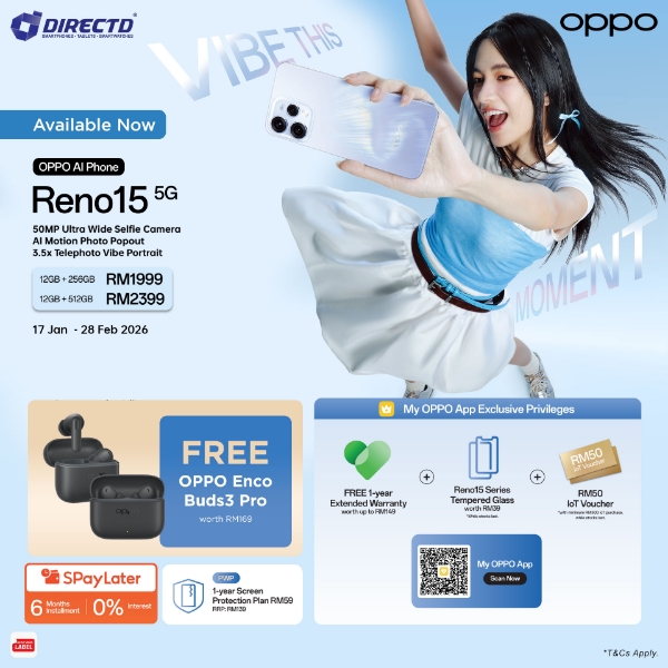 Picture of 🆕 OPPO Reno15 5G [12GB RAM | 256GB/512GB ROM]