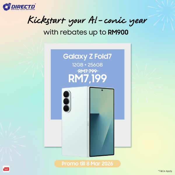 Picture of Samsung Galaxy Z Fold7 [256GB | 512GB | 1TB] RM600 OFF