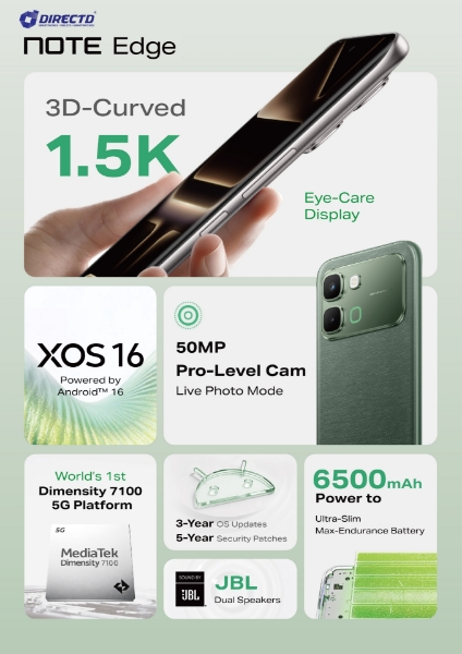 Picture of 🆕 INFINIX note Edge 5G [8GB RAM | 256GB ROM]