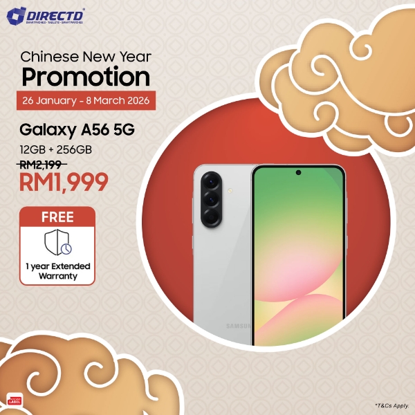 Picture of Galaxy A56 5G [128GB | 256GB]  Up to 24 months 0% Ezy Payment by Credit Card