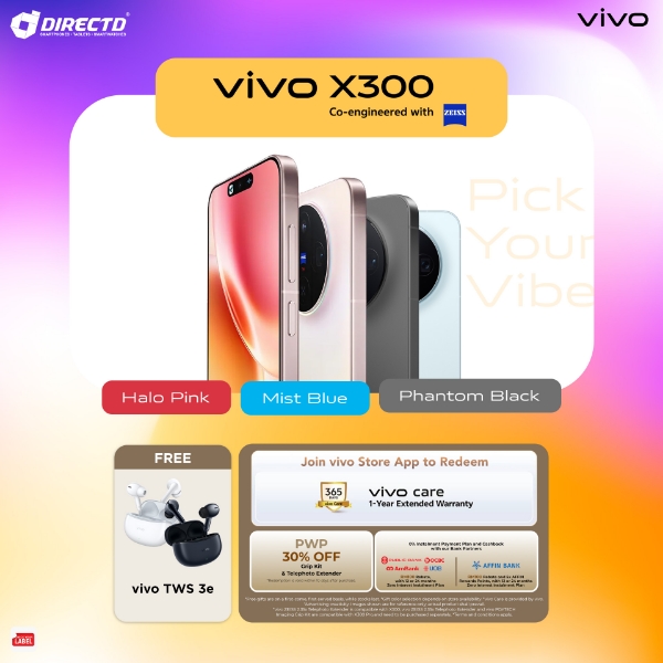 Picture of 🆕 vivo X300 5G [16GB+512GB] 𝐄𝐱𝐜𝐥𝐮𝐬𝐢𝐯𝐞 𝐆𝐢𝐟𝐭𝐬