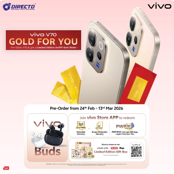 Picture of 🆕 vivo V70 | Pre-Order 24 Feb - 13 Mar & Get Exclusive Gifts