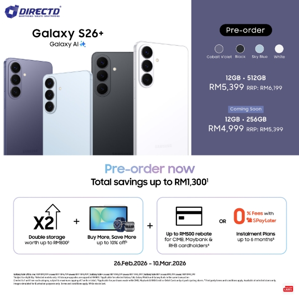 Picture of 🆕 Samsung Galaxy S26+ [256GB | 512GB] Pre-Order till 10 March