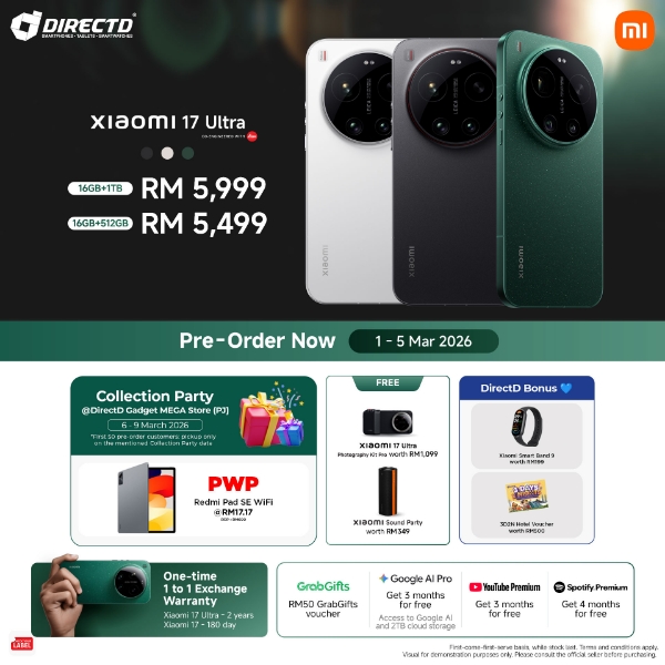 Picture of 🆕 Xiaomi 17 Ultra [512GB | 1TB] Pre-Order 1 - 5 Mar 2026
