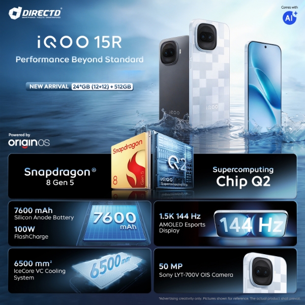 Picture of 🆕 iQOO 15R [12GB RAM | 512GB ROM]